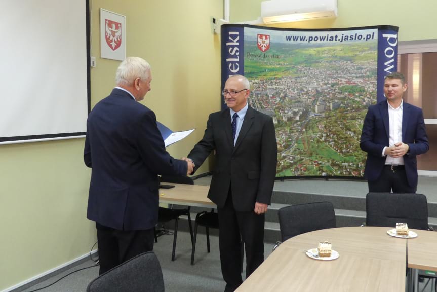Starosta Jasielski nagrodził nauczycieli
