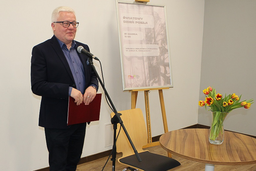 Światowy Dzień Poezji w MBP w Jaśle