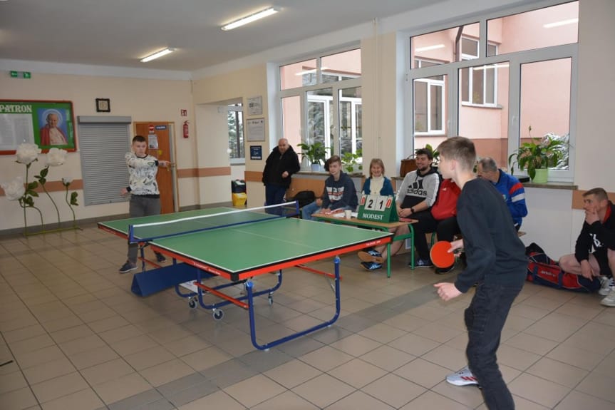 Turniej Tenisa stołowego o Mistrza Gminy Kołaczyce