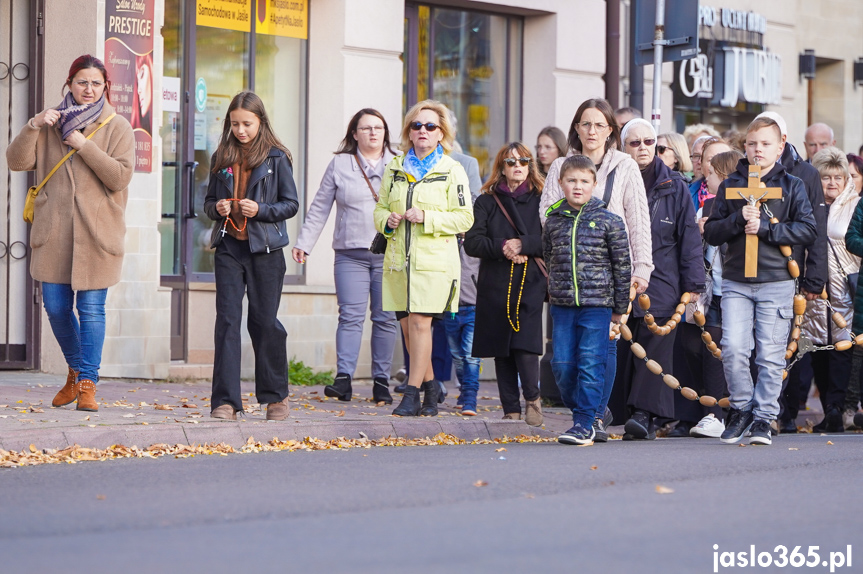 Ulicami Jasła przeszła krucjata różańcowa