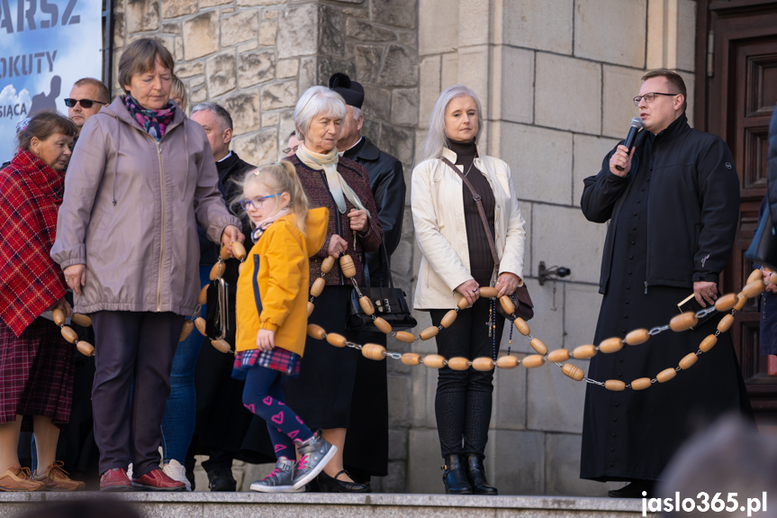Ulicami Jasła przeszła krucjata różańcowa
