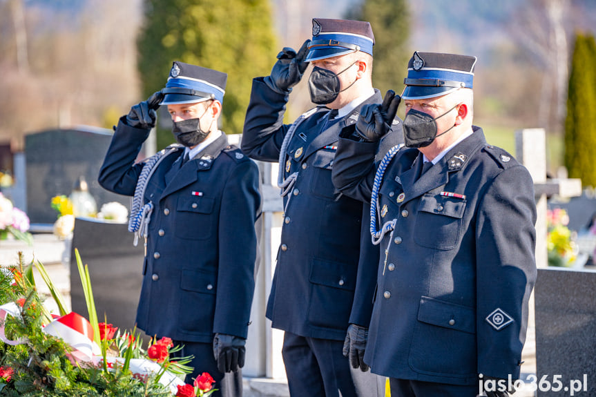 Uroczystość przy grobie senatora Stanisława Zająca