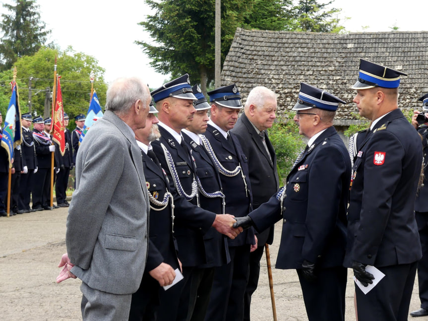 Uroczystość w OSP Pusta Wola