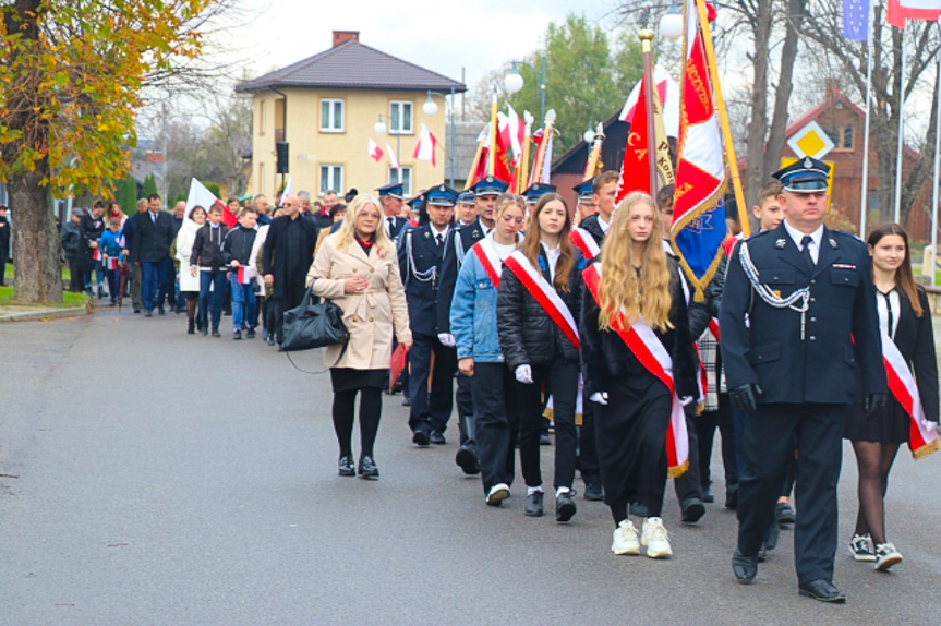 Uroczystości 11 listopada w Osieku Jasielskim