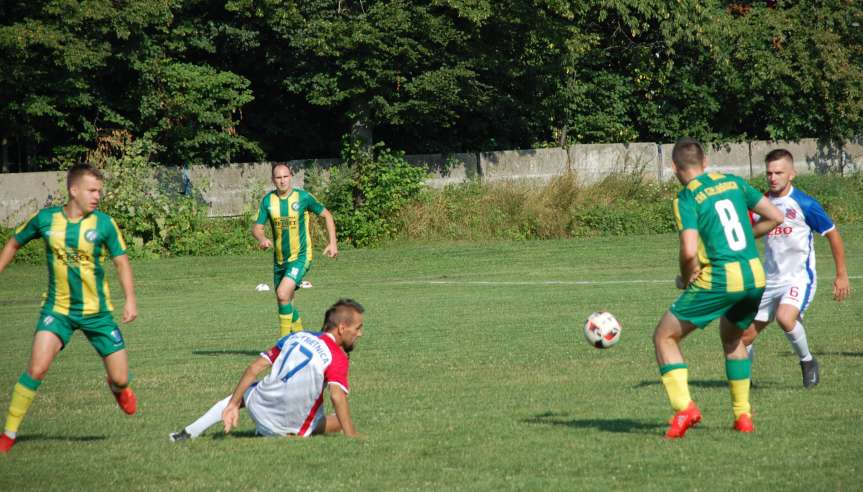 V liga krośnieńska. Mecz LKS Czeluśnica - Iskra Przysietnica 2-0