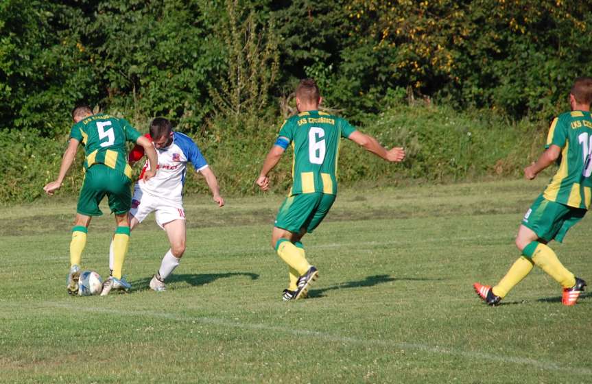 V liga krośnieńska. Mecz LKS Czeluśnica - Iskra Przysietnica 2-0