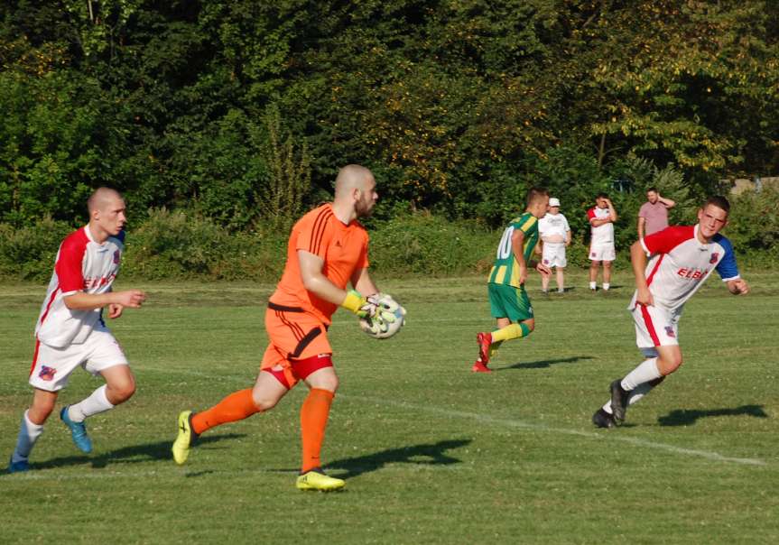 V liga krośnieńska. Mecz LKS Czeluśnica - Iskra Przysietnica 2-0