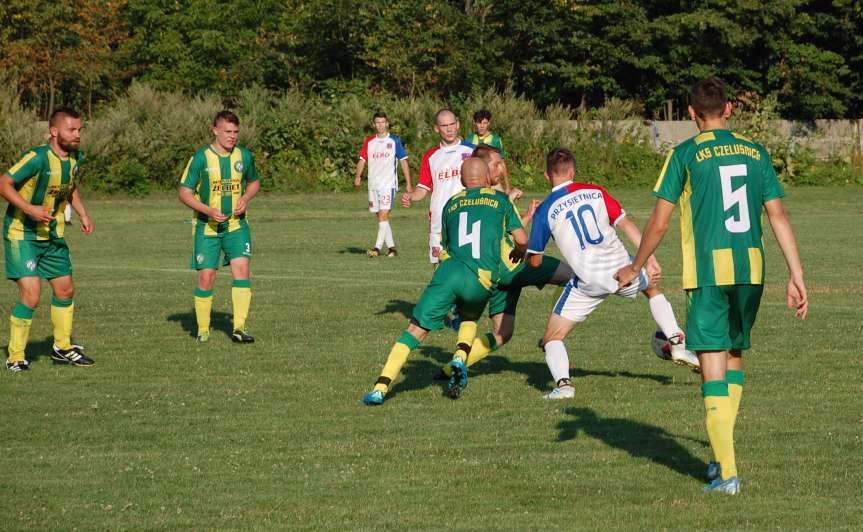 V liga krośnieńska. Mecz LKS Czeluśnica - Iskra Przysietnica 2-0