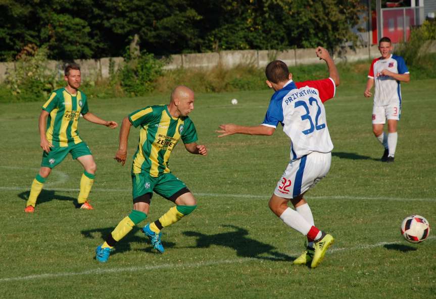 V liga krośnieńska. Mecz LKS Czeluśnica - Iskra Przysietnica 2-0