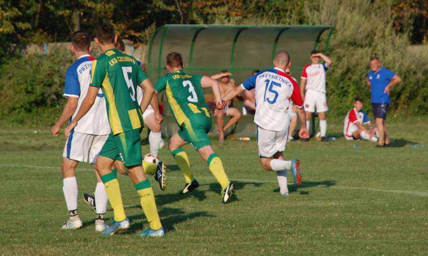 V liga krośnieńska. Mecz LKS Czeluśnica - Iskra Przysietnica 2-0