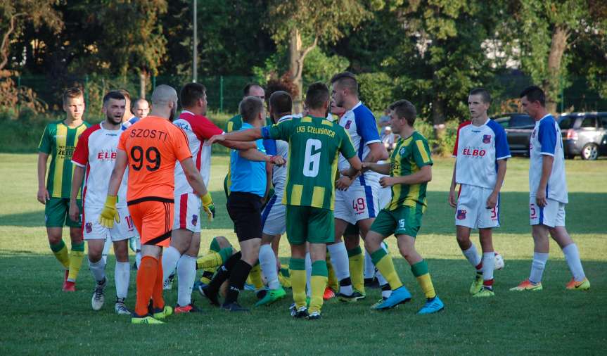 V liga krośnieńska. Mecz LKS Czeluśnica - Iskra Przysietnica 2-0