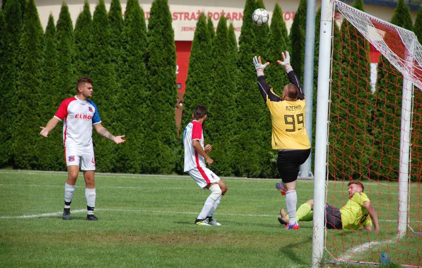 V liga krośnieńska. Mecz LKS Skołyszyn - Iskra Przysietnica