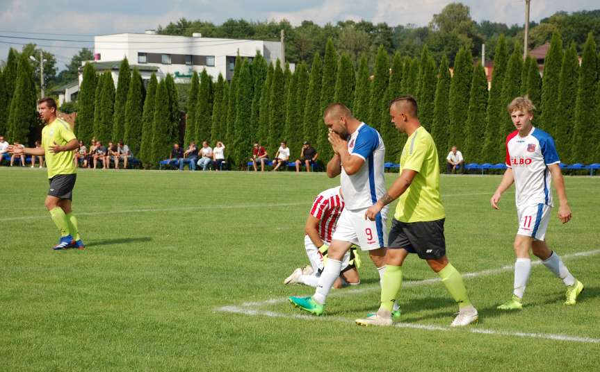 V liga krośnieńska. Mecz LKS Skołyszyn - Iskra Przysietnica