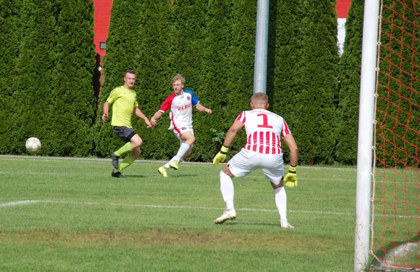 V liga krośnieńska. Mecz LKS Skołyszyn - Iskra Przysietnica