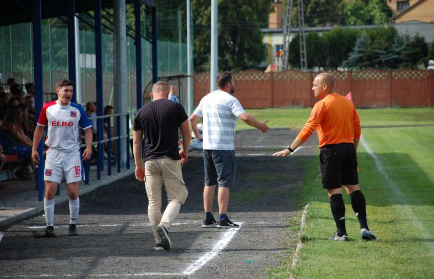 V liga krośnieńska. Mecz LKS Skołyszyn - Iskra Przysietnica