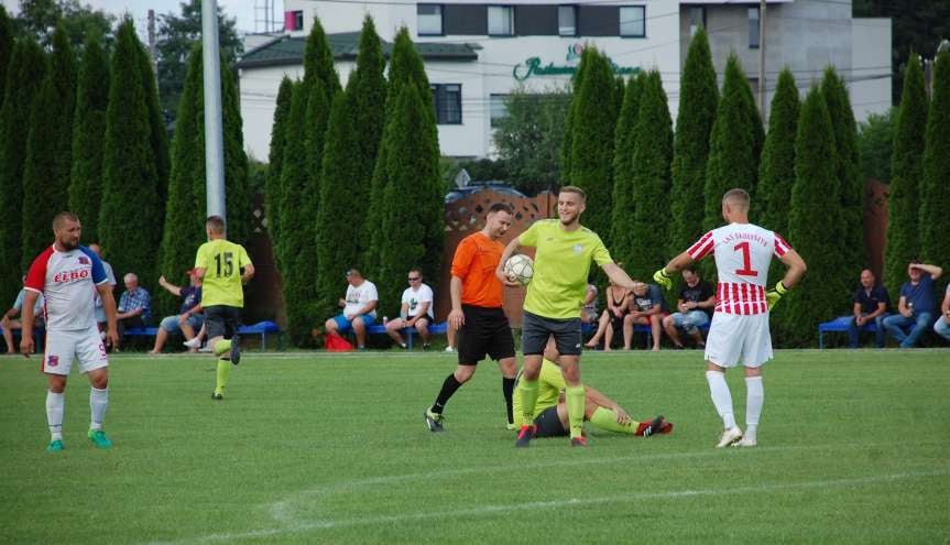 V liga krośnieńska. Mecz LKS Skołyszyn - Iskra Przysietnica
