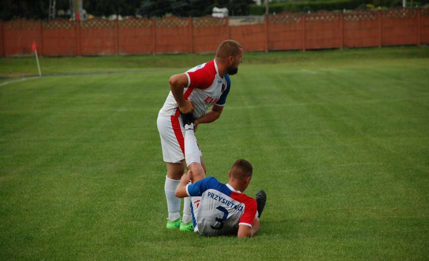 V liga krośnieńska. Mecz LKS Skołyszyn - Iskra Przysietnica