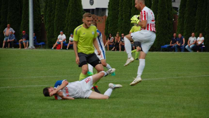 V liga krośnieńska. Mecz LKS Skołyszyn - Iskra Przysietnica
