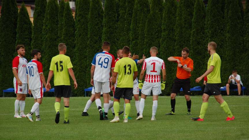 V liga krośnieńska. Mecz LKS Skołyszyn - Iskra Przysietnica