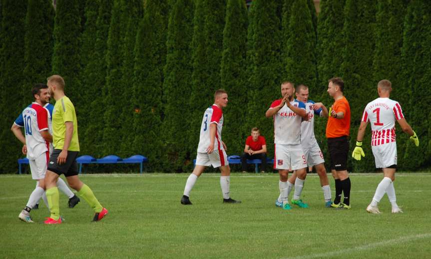 V liga krośnieńska. Mecz LKS Skołyszyn - Iskra Przysietnica