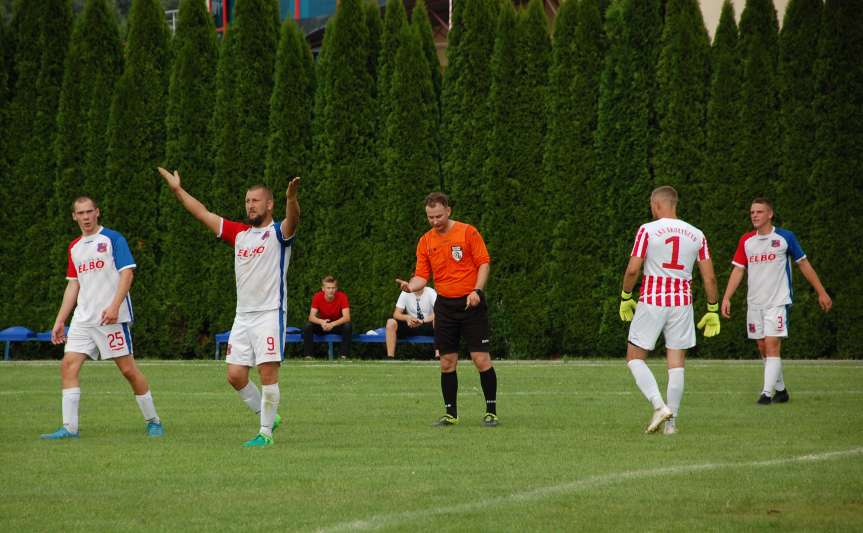 V liga krośnieńska. Mecz LKS Skołyszyn - Iskra Przysietnica