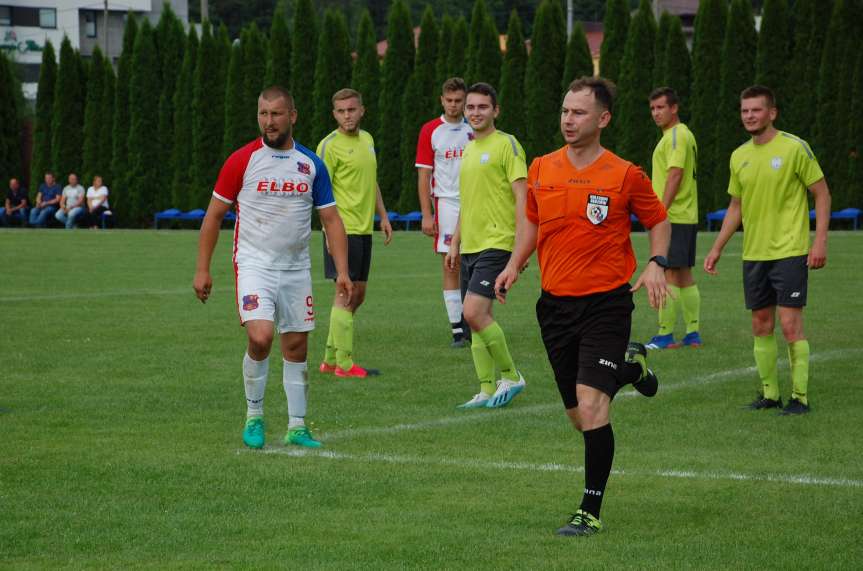 V liga krośnieńska. Mecz LKS Skołyszyn - Iskra Przysietnica