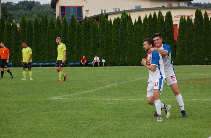 V liga krośnieńska. Mecz LKS Skołyszyn - Iskra Przysietnica