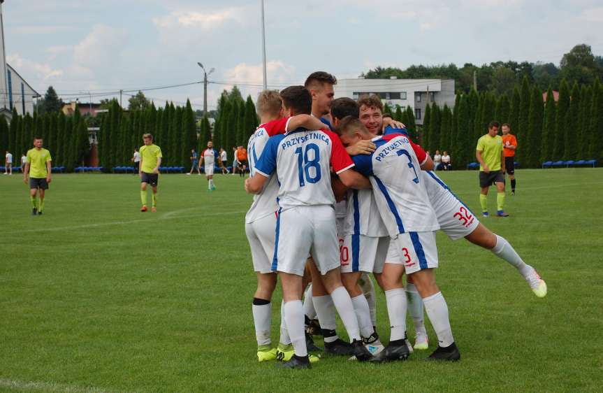 V liga krośnieńska. Mecz LKS Skołyszyn - Iskra Przysietnica