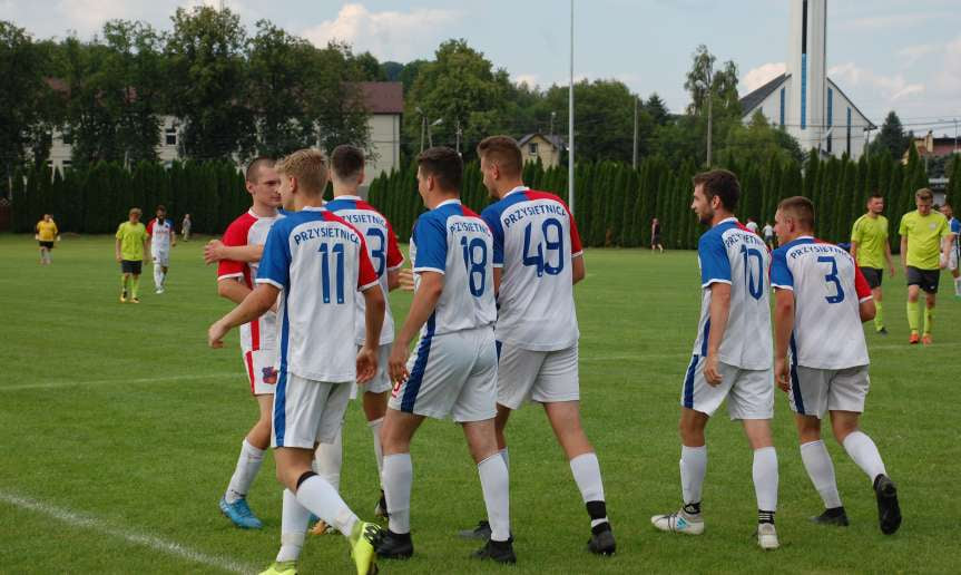 V liga krośnieńska. Mecz LKS Skołyszyn - Iskra Przysietnica