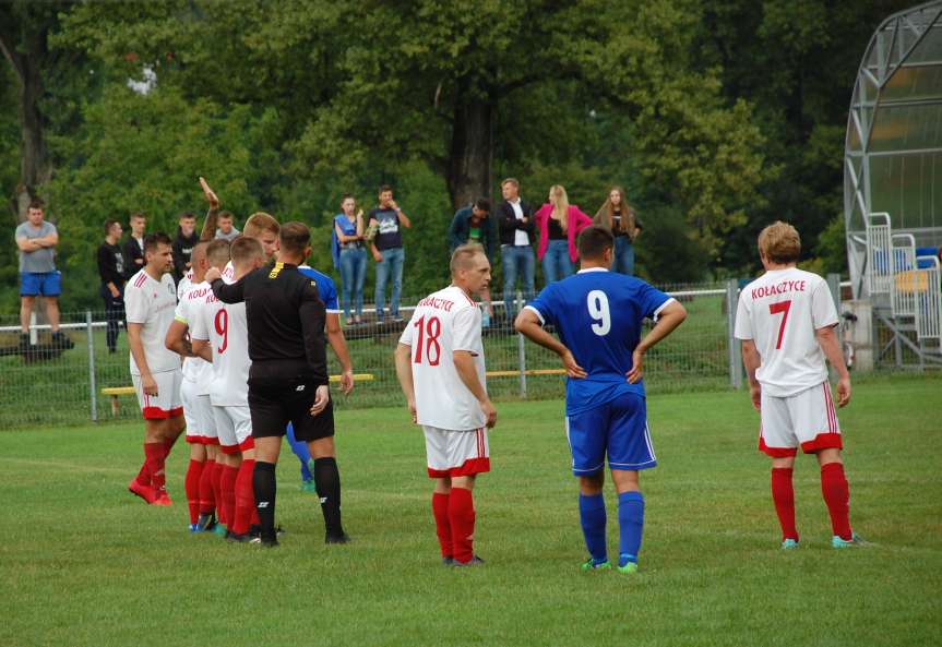 V liga krośnieńska. Mecz Ostoja Kołaczyce - Tempo Nienaszów 4-5