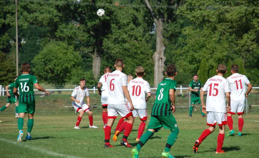 V liga krośnieńska. Mecz Ostoja Kołaczyce - Zamczysko Odrzykoń 1-4