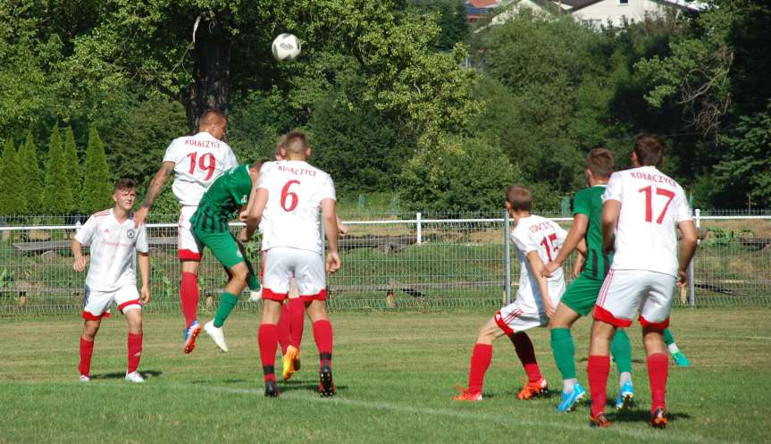 V liga krośnieńska. Mecz Ostoja Kołaczyce - Zamczysko Odrzykoń 1-4