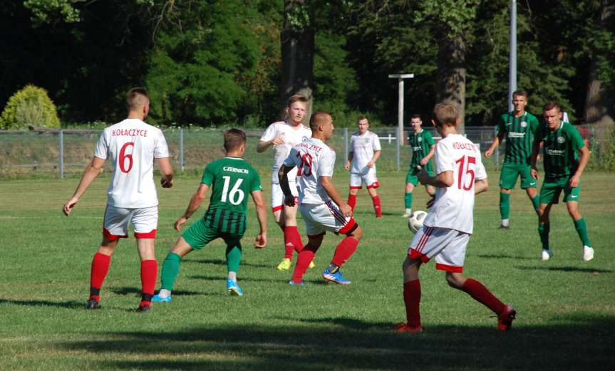 V liga krośnieńska. Mecz Ostoja Kołaczyce - Zamczysko Odrzykoń 1-4