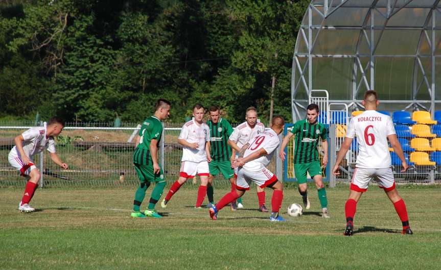 V liga krośnieńska. Mecz Ostoja Kołaczyce - Zamczysko Odrzykoń 1-4