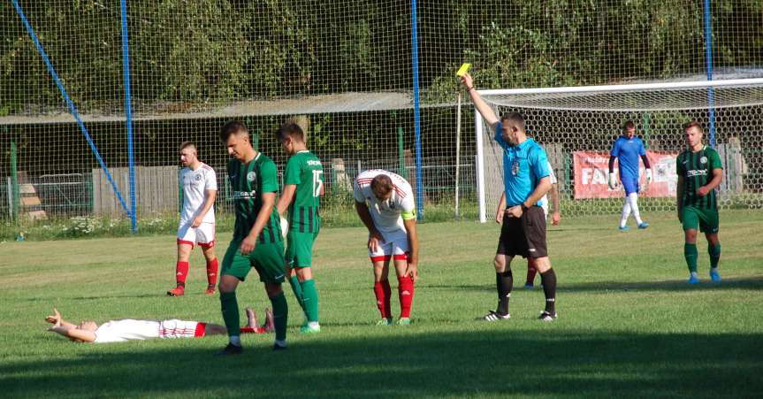 V liga krośnieńska. Mecz Ostoja Kołaczyce - Zamczysko Odrzykoń 1-4