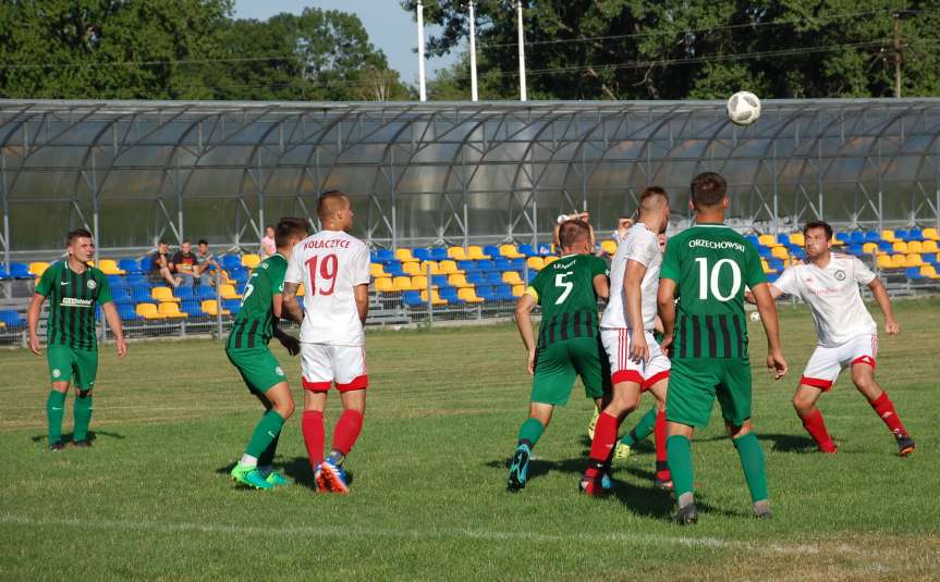 V liga krośnieńska. Mecz Ostoja Kołaczyce - Zamczysko Odrzykoń 1-4