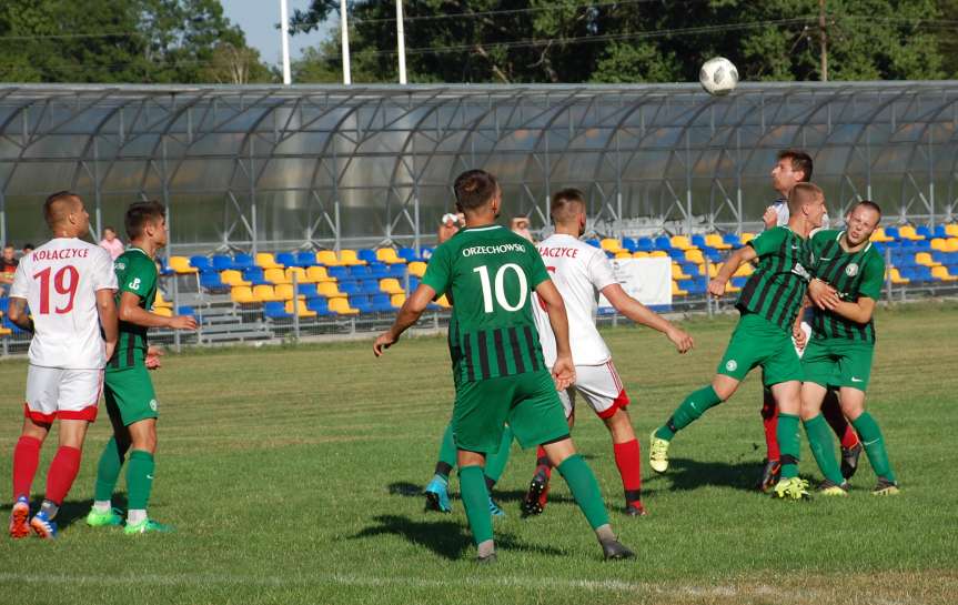V liga krośnieńska. Mecz Ostoja Kołaczyce - Zamczysko Odrzykoń 1-4