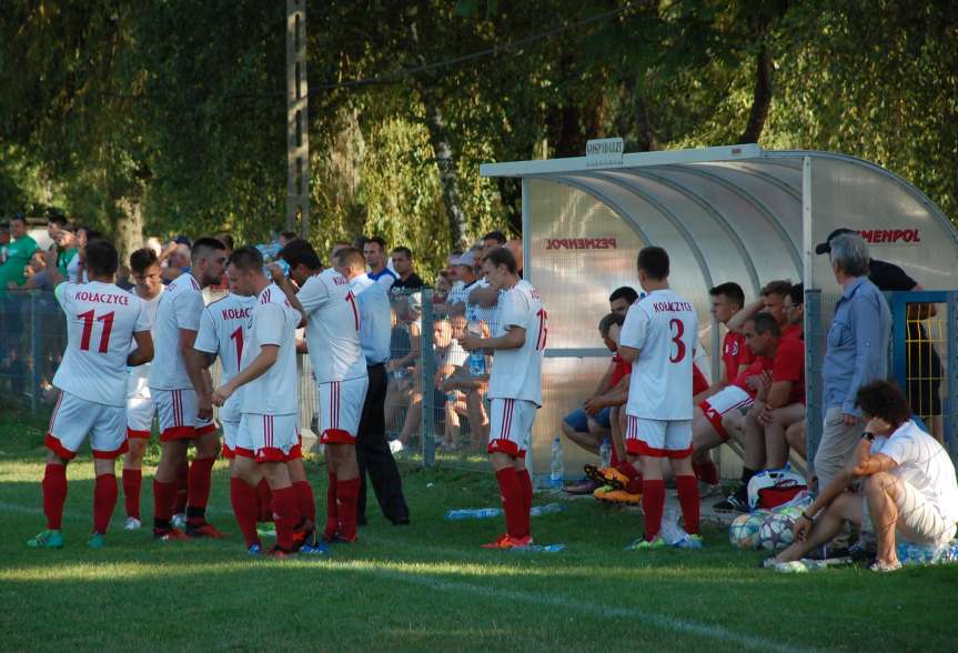 V liga krośnieńska. Mecz Ostoja Kołaczyce - Zamczysko Odrzykoń 1-4