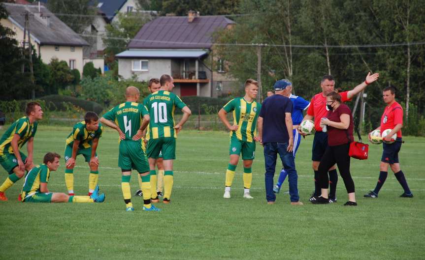 V liga krośnieńska. Mecz Tempo Nienaszów - LKS Czeluśnica 1-0