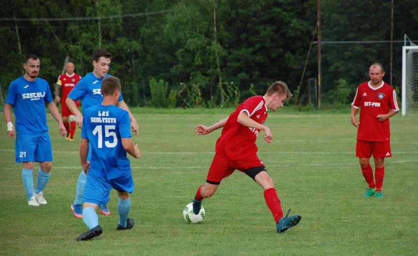 V liga krośnieńska. Mecz Tempo Nienaszów - LKS Skołyszyn 3-2