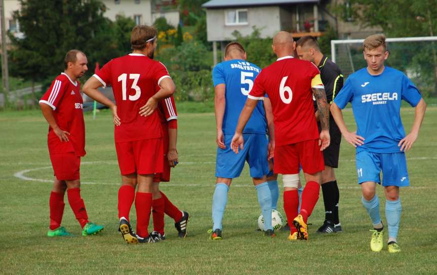 V liga krośnieńska. Mecz Tempo Nienaszów - LKS Skołyszyn 3-2