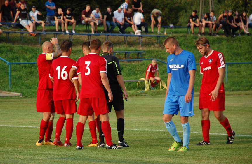 V liga krośnieńska. Mecz Tempo Nienaszów - LKS Skołyszyn 3-2