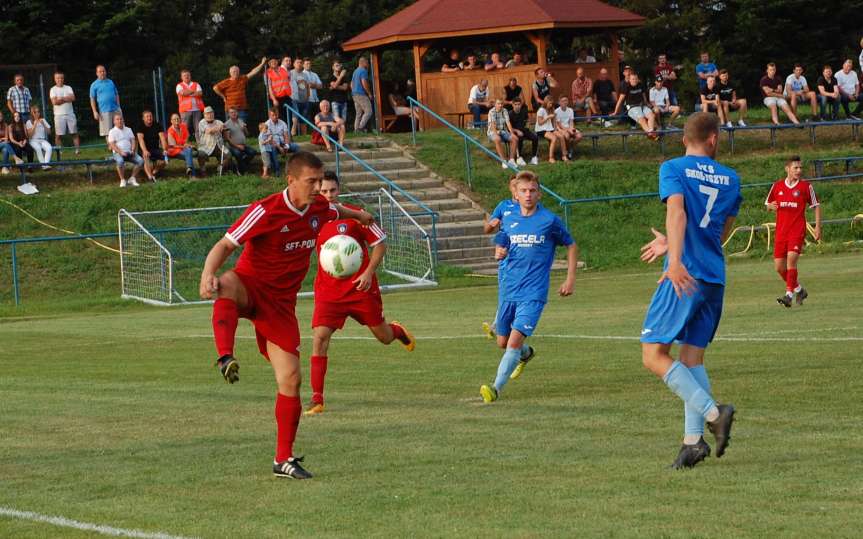 V liga krośnieńska. Mecz Tempo Nienaszów - LKS Skołyszyn 3-2