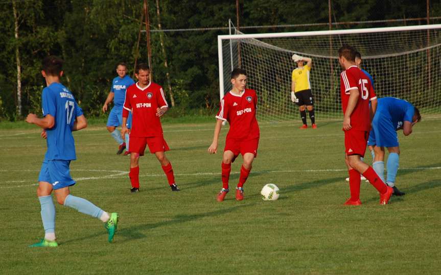 V liga krośnieńska. Mecz Tempo Nienaszów - LKS Skołyszyn 3-2