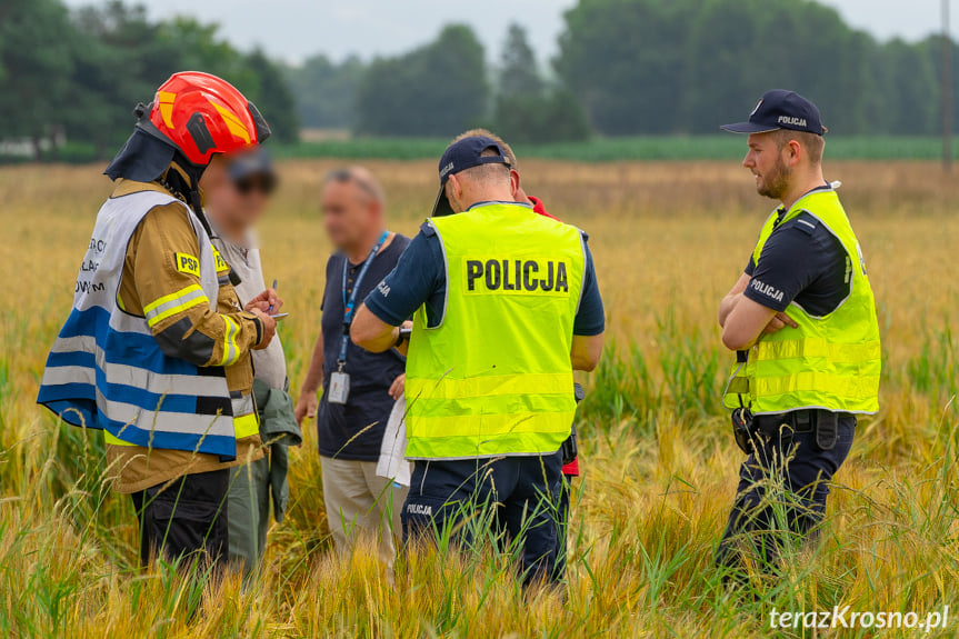 W Chrząstówce doszło do awaryjnego lądowania samolotu