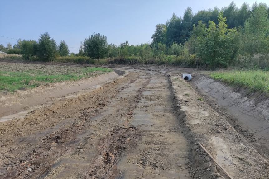 W Wolicy zmodernizowano drogę gruntową