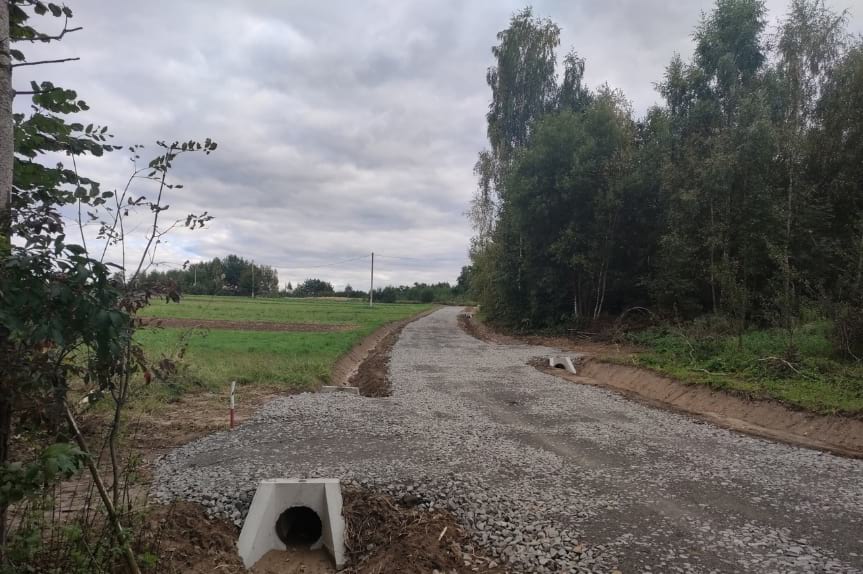 W Wolicy zmodernizowano drogę gruntową