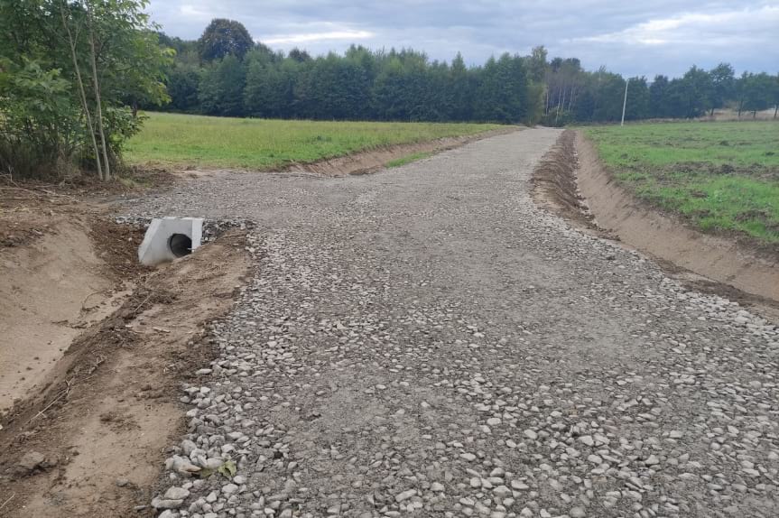 W Wolicy zmodernizowano drogę gruntową