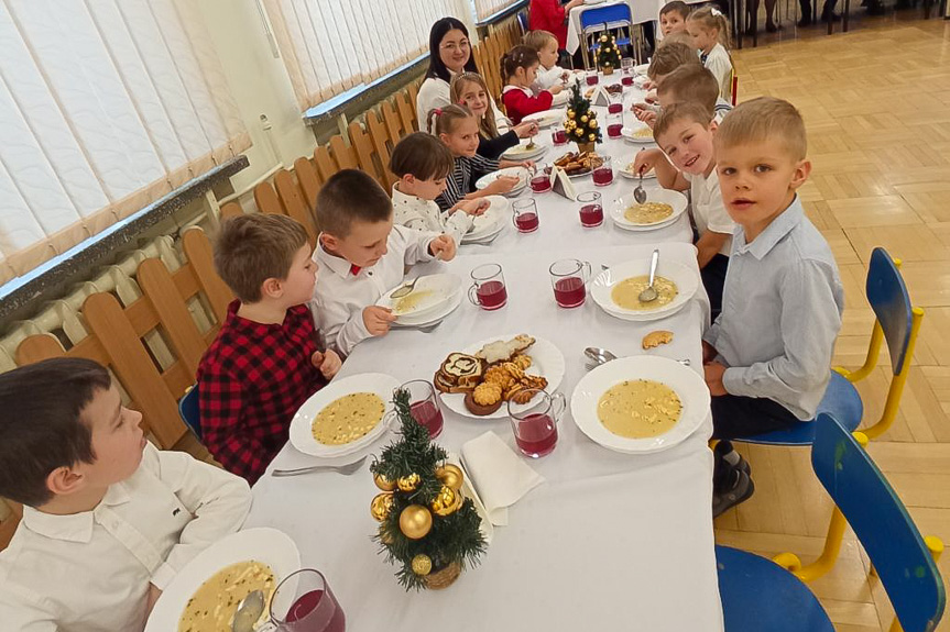 Wigilia w PM9 w Jaśle