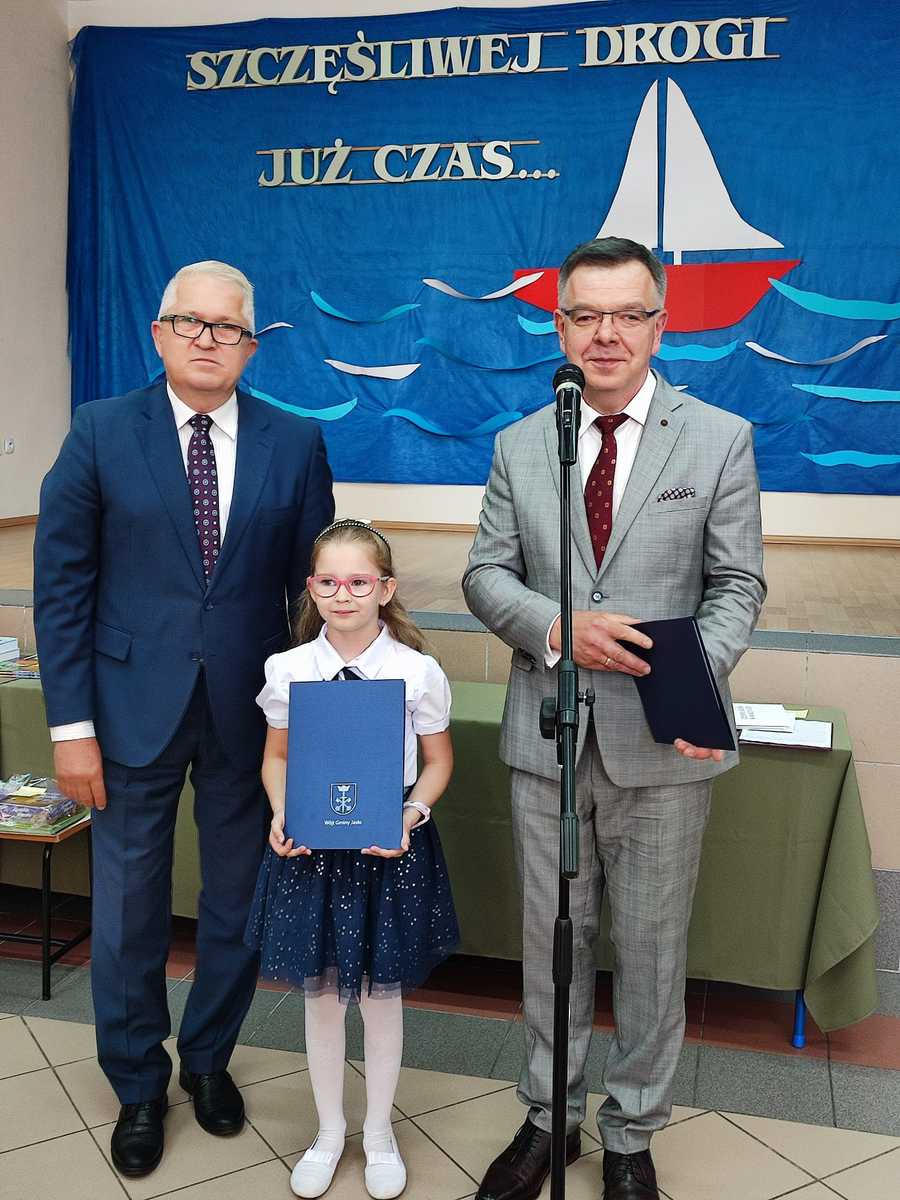 Wójt Gminy Jasło nagrodził najlepszych uczniów